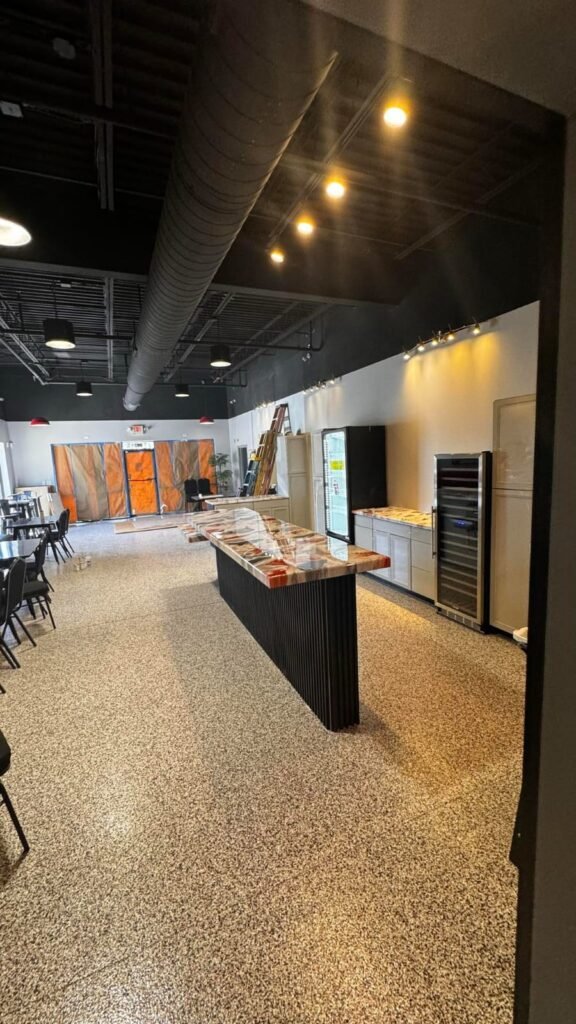 Epoxy Resin Backsplash in Ruskin